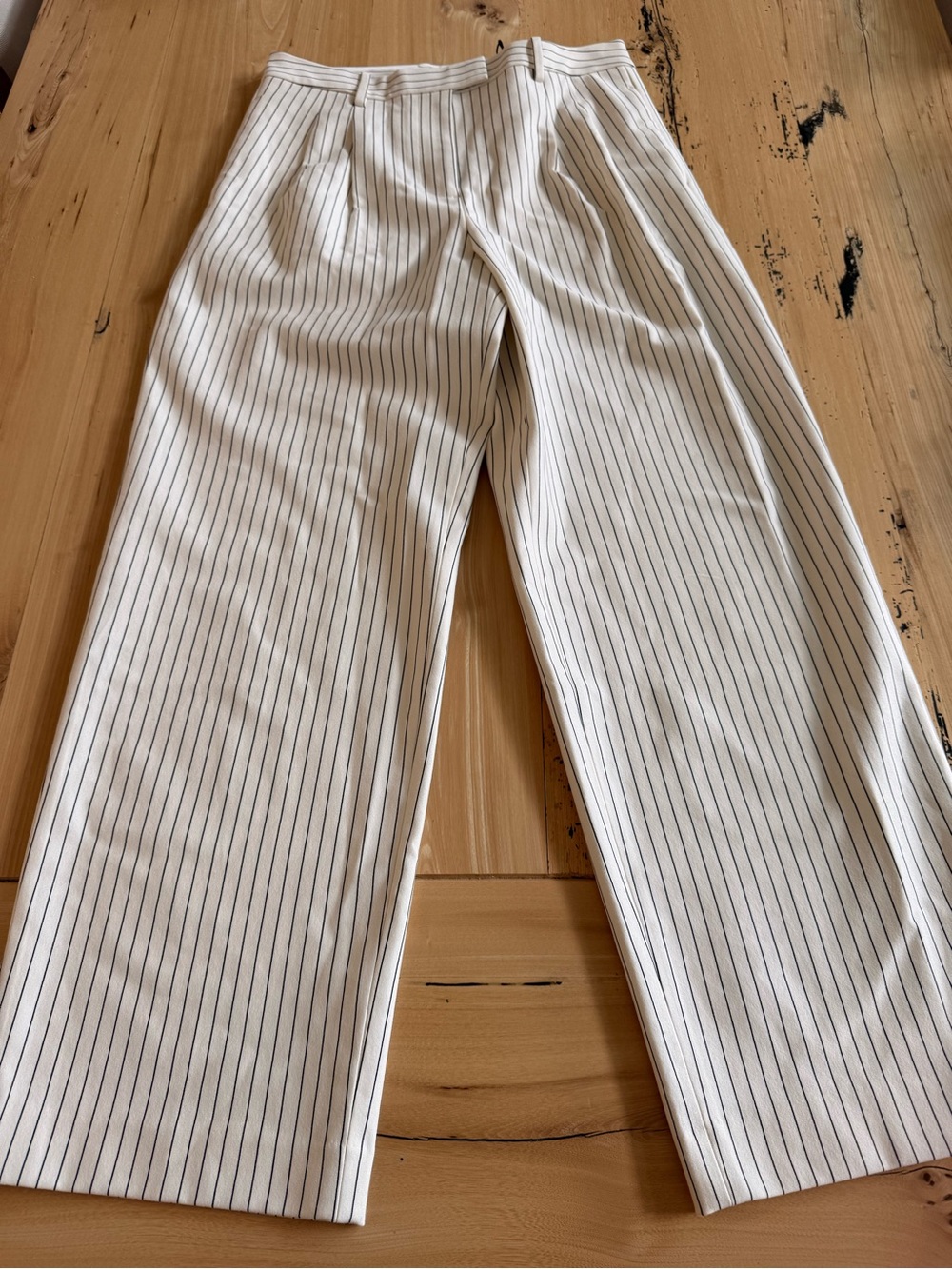 Rag & Bone Ivory Stripe Trousers – Size M